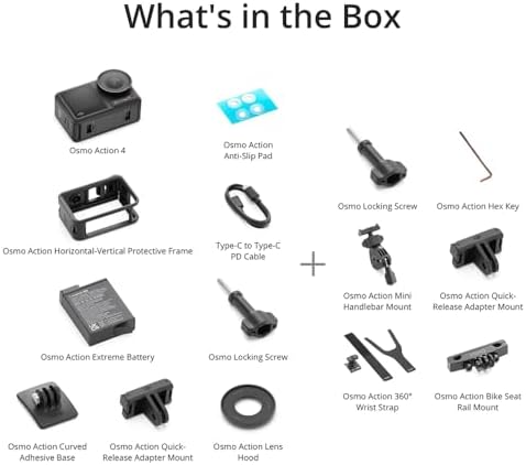 DJI CP.OS.00000328.01 Osmo Action 4 Road Cycling Combo (Renewed) - Image 7